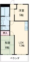 エステート旦島の間取り画像