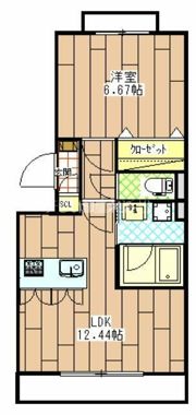 コンフォールメゾン西浅田の間取り画像