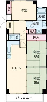 アーバンウイステリアの間取り画像