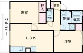 アイワコーポの間取り画像