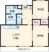 ピースフル松岡Bの間取り画像