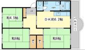 ローレルハイツ姫路天満Bの間取り画像