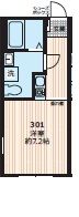 シャルマンパルヤベの間取り画像