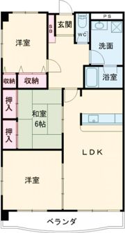 ドエル山津の間取り画像
