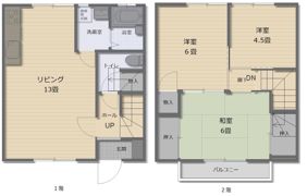 プレステージ小原の間取り画像