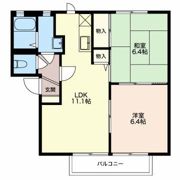 ウイングKの間取り画像