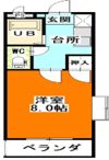 グリーンパーク賞田の間取り画像