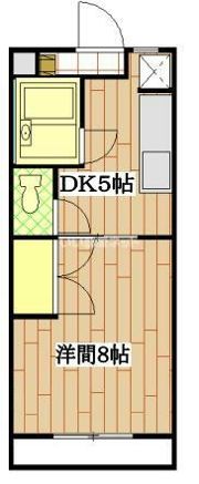 マンション金丸の間取り画像