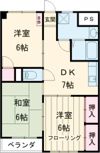 ラブリハイツ青梅の間取り画像