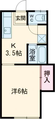 セゾンド松永の間取り画像