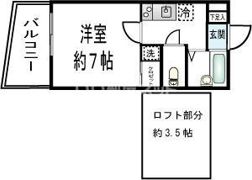 ハーヴェストⅡの間取り画像