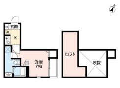 ボナール箱崎駅東の間取り画像