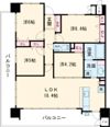 S-RESIDENCE愛宕SOUTHの間取り画像