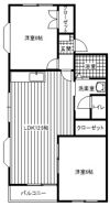 ハイネスソーワⅡの間取り画像