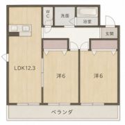 クリスタルパレスの間取り画像