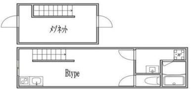 ベルメゾン東長崎の間取り画像