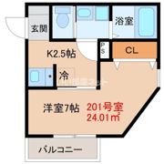 グラウハイムの間取り画像