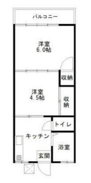 ハイツ渋谷の間取り画像
