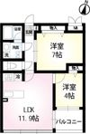 Maison Blancの間取り画像