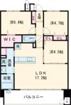 S-RESIDENCE愛宕SOUTHの間取り画像