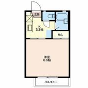 ベルメゾン南俣の間取り画像