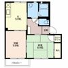 アップルヤマハ Aの間取り画像