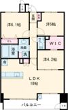 S-RESIDENCE愛宕SOUTHの間取り画像