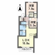 シャーメゾン妻科の杜の間取り画像