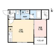 Rooms南万代の間取り画像