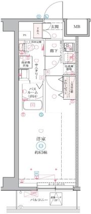 CREVISTA戸田の間取り画像