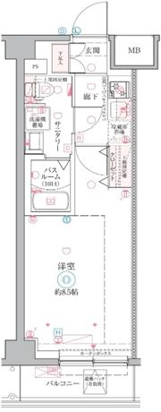 CREVISTA戸田の間取り画像