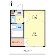 ハイツ上社の間取り画像