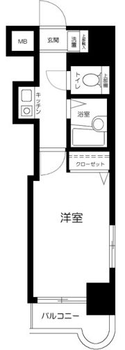 フェニックス新高円寺の間取り画像