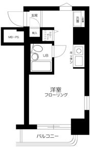 メゾン・ド・ヴィレ住吉の間取り画像