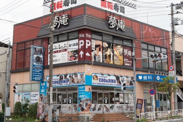 近くに施設あり