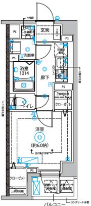DIPS西新井の間取り画像