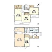 4255入間市扇町屋7期5棟1号棟の間取り画像