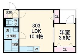 ポルトボナーの間取り画像