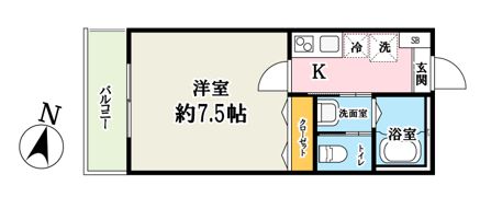 (仮称)キャメル宮原16の間取り画像