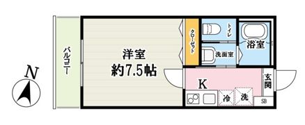 (仮称)キャメル宮原16の間取り画像
