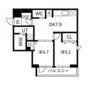 スカイコートパレス蒲田IIの間取り画像