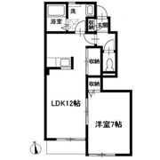 ブリーズ東海神Cの間取り画像