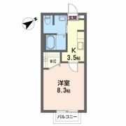 フラットフィールドの間取り画像