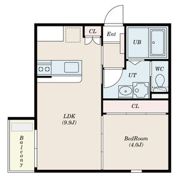 フローネル六番町の間取り画像
