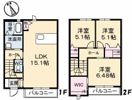 クラヴィエ A棟の間取り画像