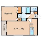 パラディーゾ空港前の間取り画像