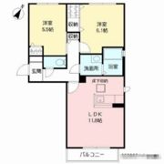 シャーメゾン朽網II A棟の間取り画像