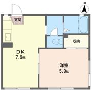 メゾン栄の間取り画像
