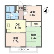 グランシャリオCの間取り画像