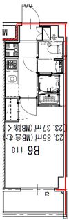 GENOVIA船橋の間取り画像